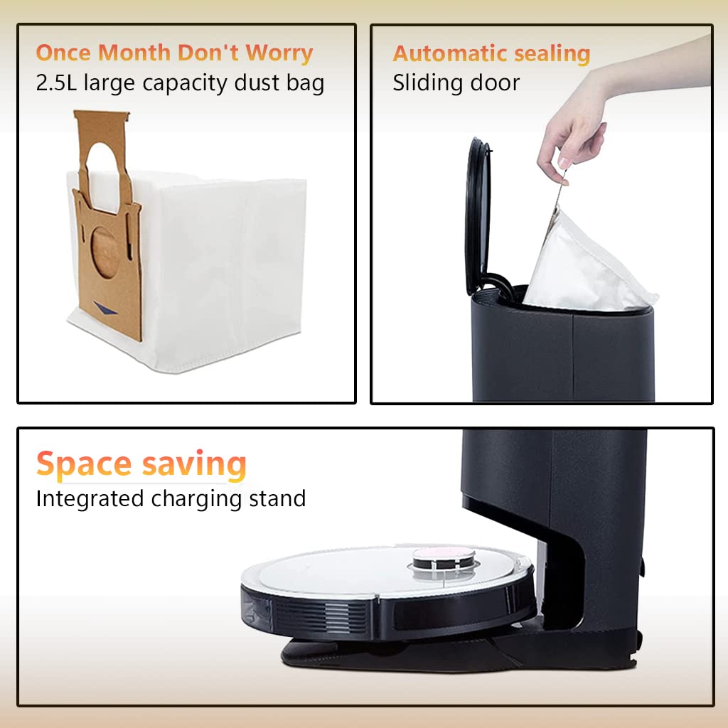 Verilux Replacement Accessories for Ecovacs Deebot OZMO T8 AIVI T8 N8 Pro N8 Pro Plus Robot Vacuum Deebot T8 Replacement Tool and Accessories for Deebot, for Deebot N8 pro Plus Verilux Replacement Accessories for Ecovacs Deebot OZMO T8 AIVI T8 N8 Pro N8 Pro Plus Robot Vacuum Deebot T8 Replacement Tool and Accessories for Deebot, for Deebot N8 pro Plus